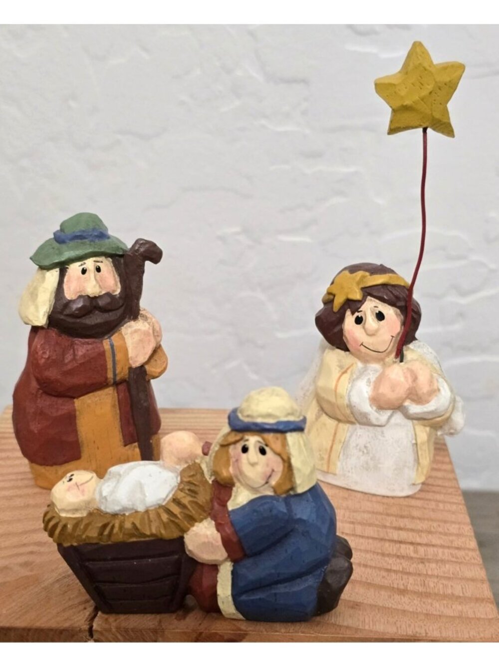 Eddie Walker Midwest Canon Falls Nativity Figurines Set Rustic Christmas Décor